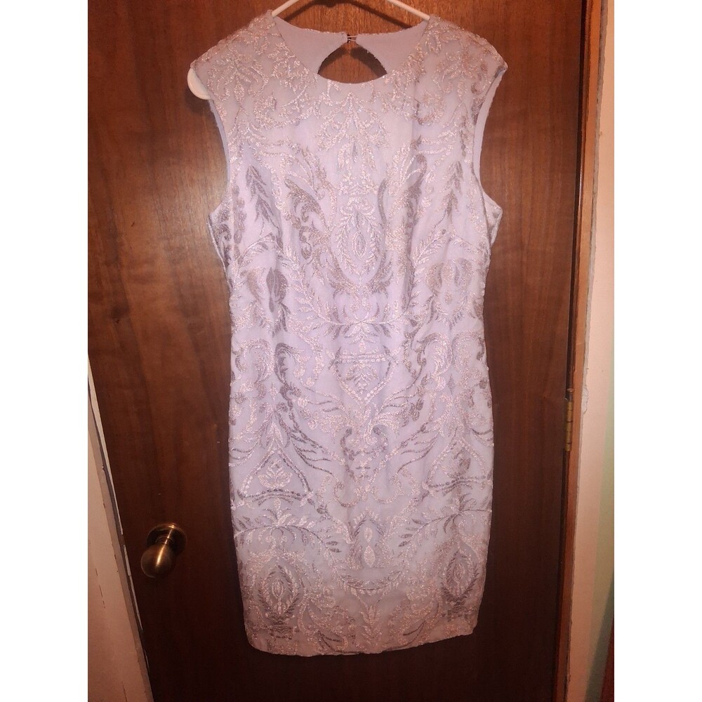 Vince Camuto Women's Size 12 Mini Dress Lavender Glitter Prom Homecoming Wedding